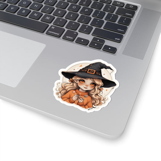 Charming Witch Stickers - Perfect for Halloween Decor & Gifts