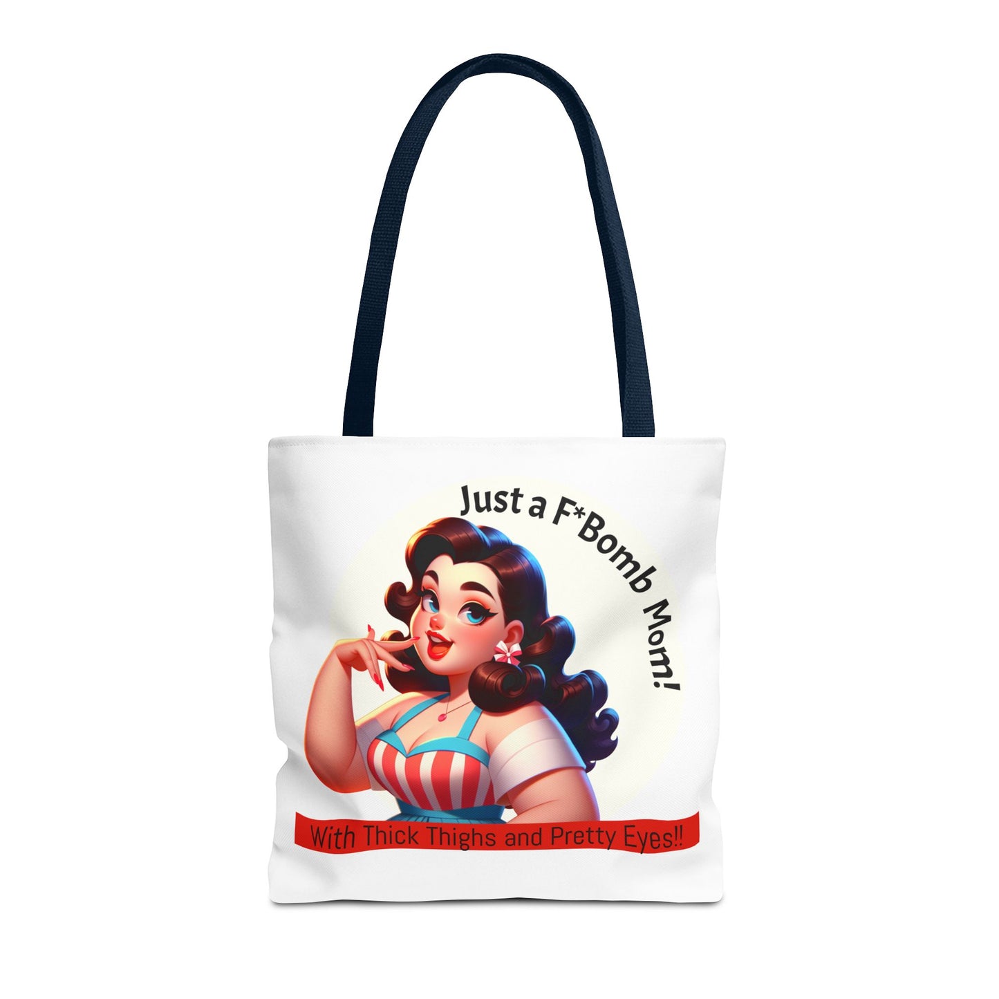 Just a F'Bomb Mom Tote Bag | Fun Mother's Day Gift, Travel Shoulder Bag, Chic Organizer, Everyday Tote, Unique Mom Accessory