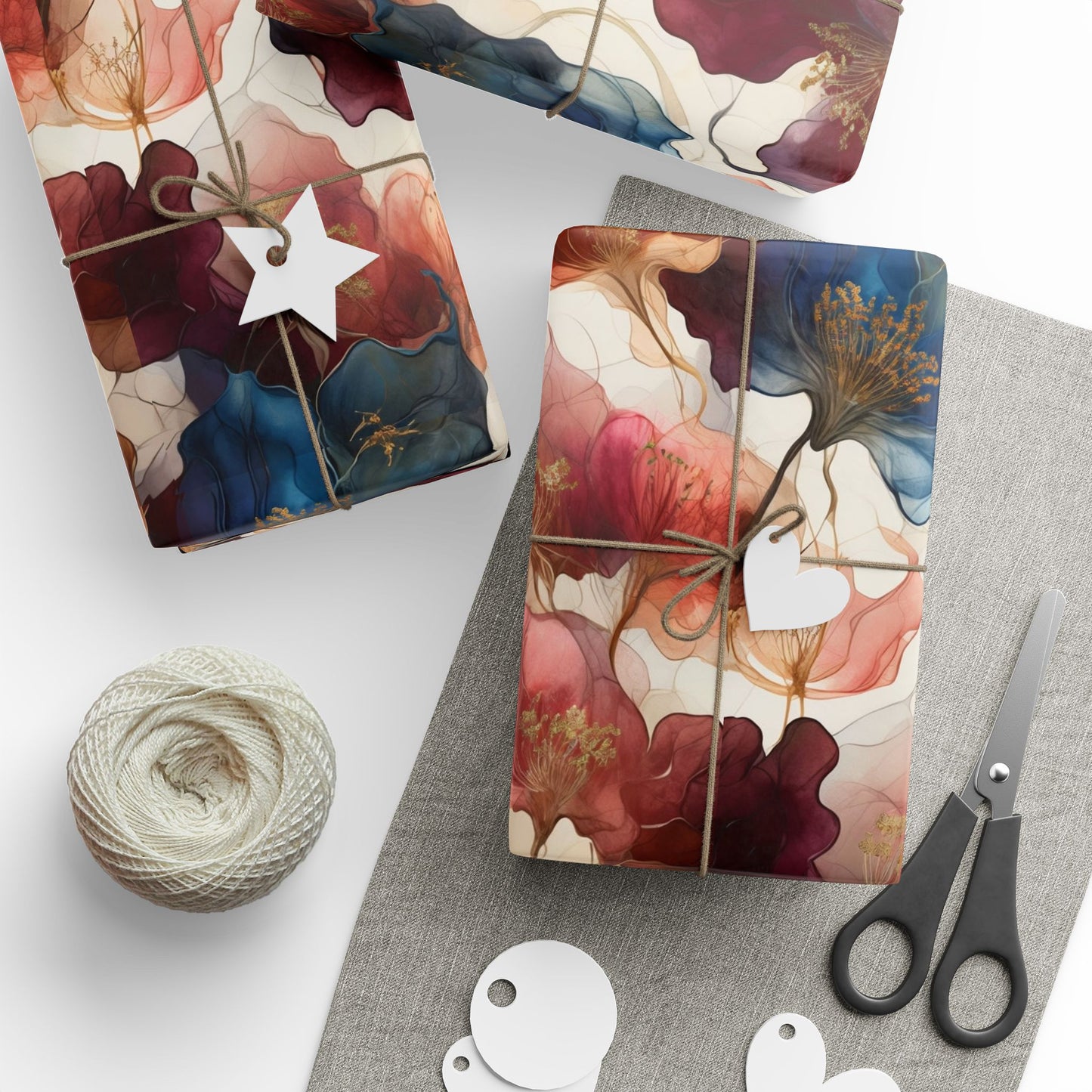 Floral Wrapping Paper - Elegant Gift Wrap for All Occasions