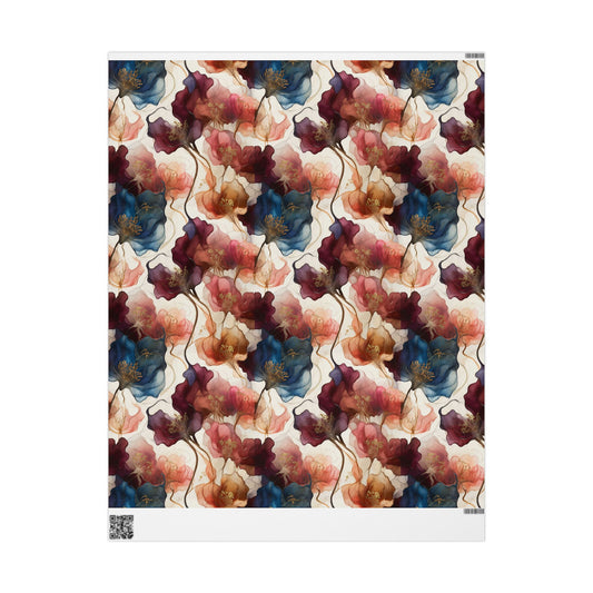 Floral Wrapping Paper - Elegant Gift Wrap for All Occasions
