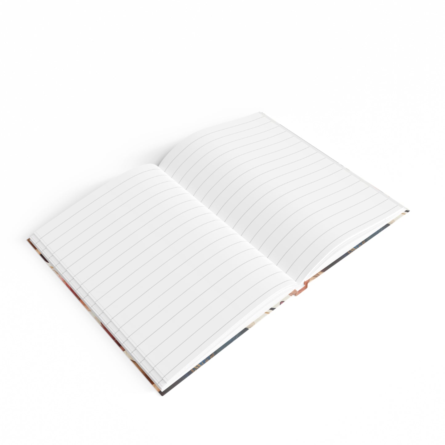 Floral Elegance Ruled Journal - Artistic Inspiration for Every Occasion