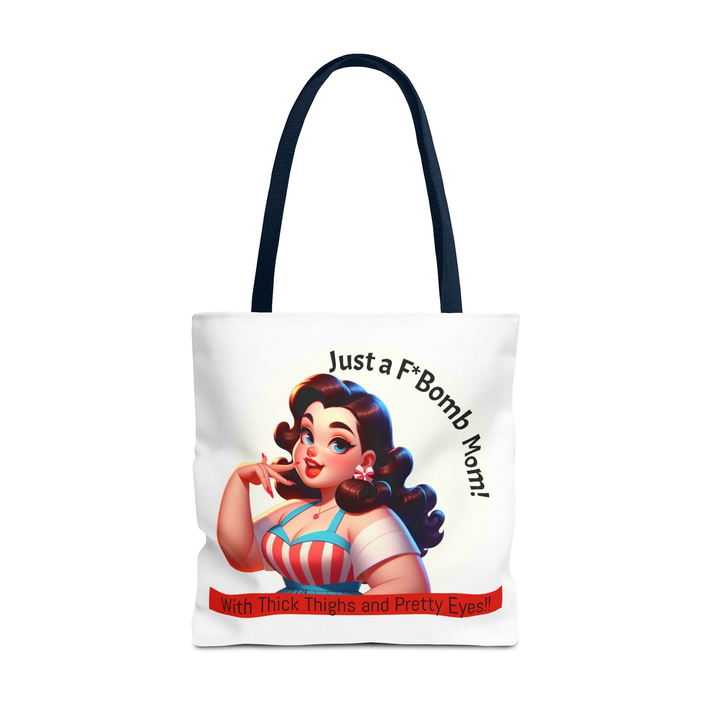 Just a F'Bomb Mom Tote Bag | Fun Mother's Day Gift, Travel Shoulder Bag, Chic Organizer, Everyday Tote, Unique Mom Accessory