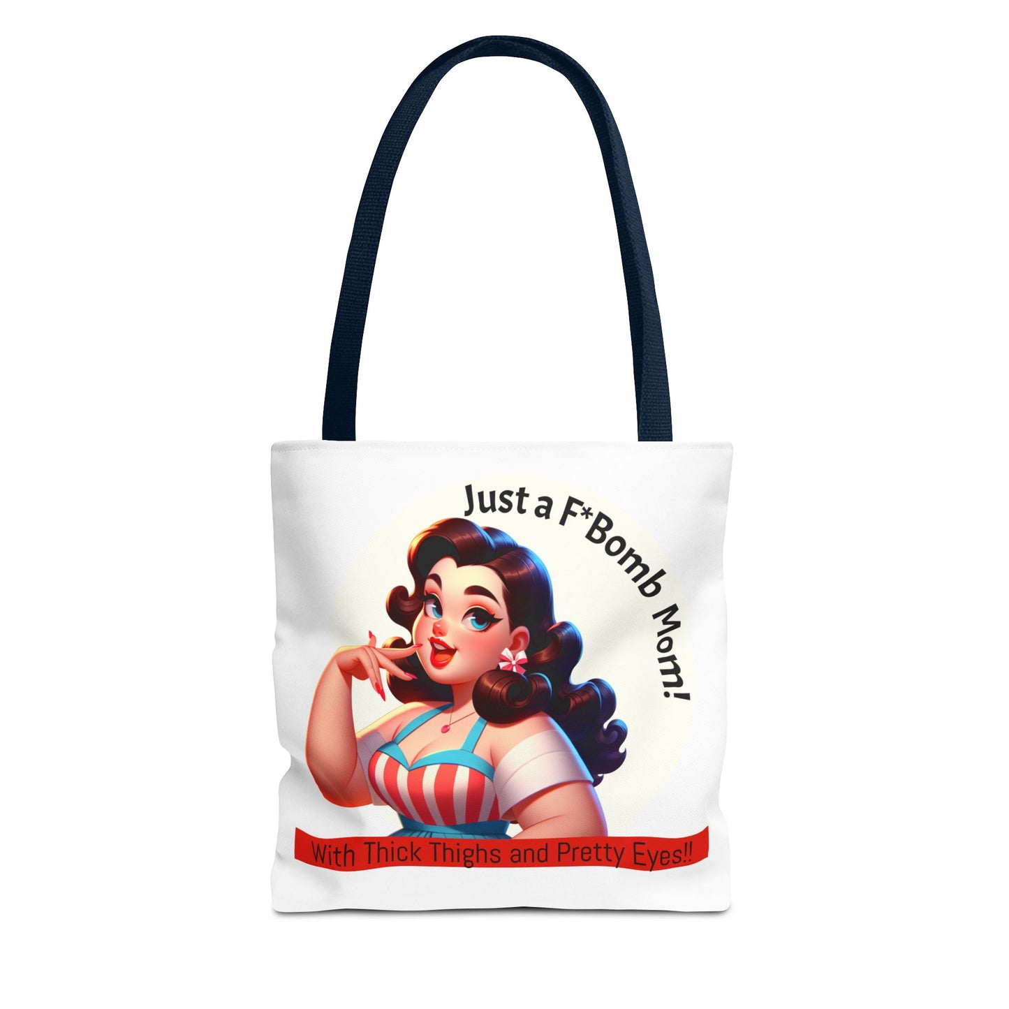 Just a F'Bomb Mom Tote Bag | Fun Mother's Day Gift, Travel Shoulder Bag, Chic Organizer, Everyday Tote, Unique Mom Accessory