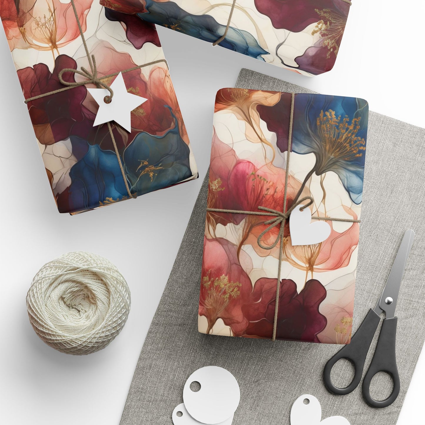Floral Wrapping Paper - Elegant Gift Wrap for All Occasions