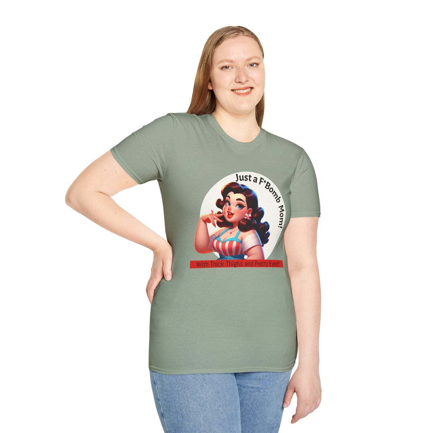 Funny Mom Graphic Tee, Casual Unisex T-Shirt, Gift for Moms, Humorous Apparel, Birthday Gift, Mother's Day